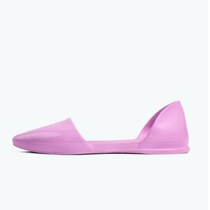 NWT Native Audrey Women's Flats Shoes in Watercolor Pink Gloss Size 9